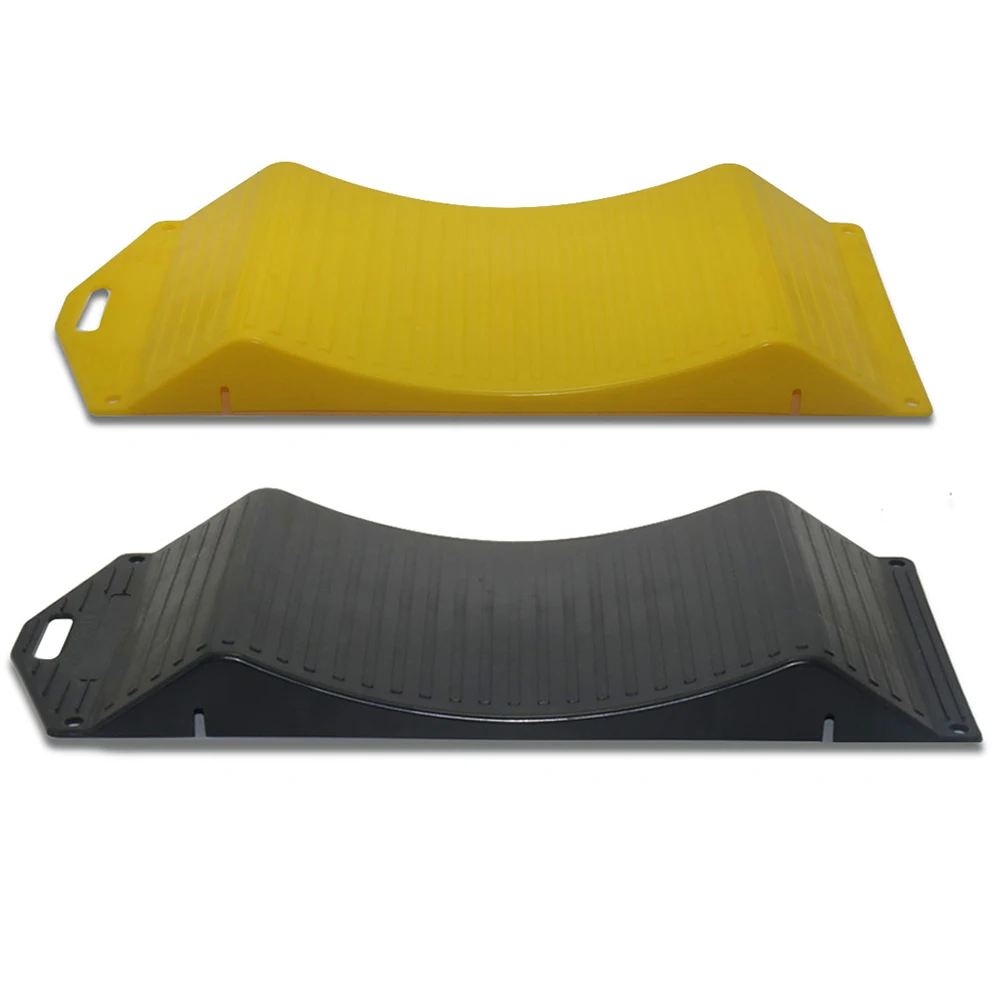 

2Pc Tyre Ramp Saver Car Tire Protector Ramp Trailer Parts Wheel Protection Device Tire Anti Slip Curved Ramp Caravan Tyre Savers