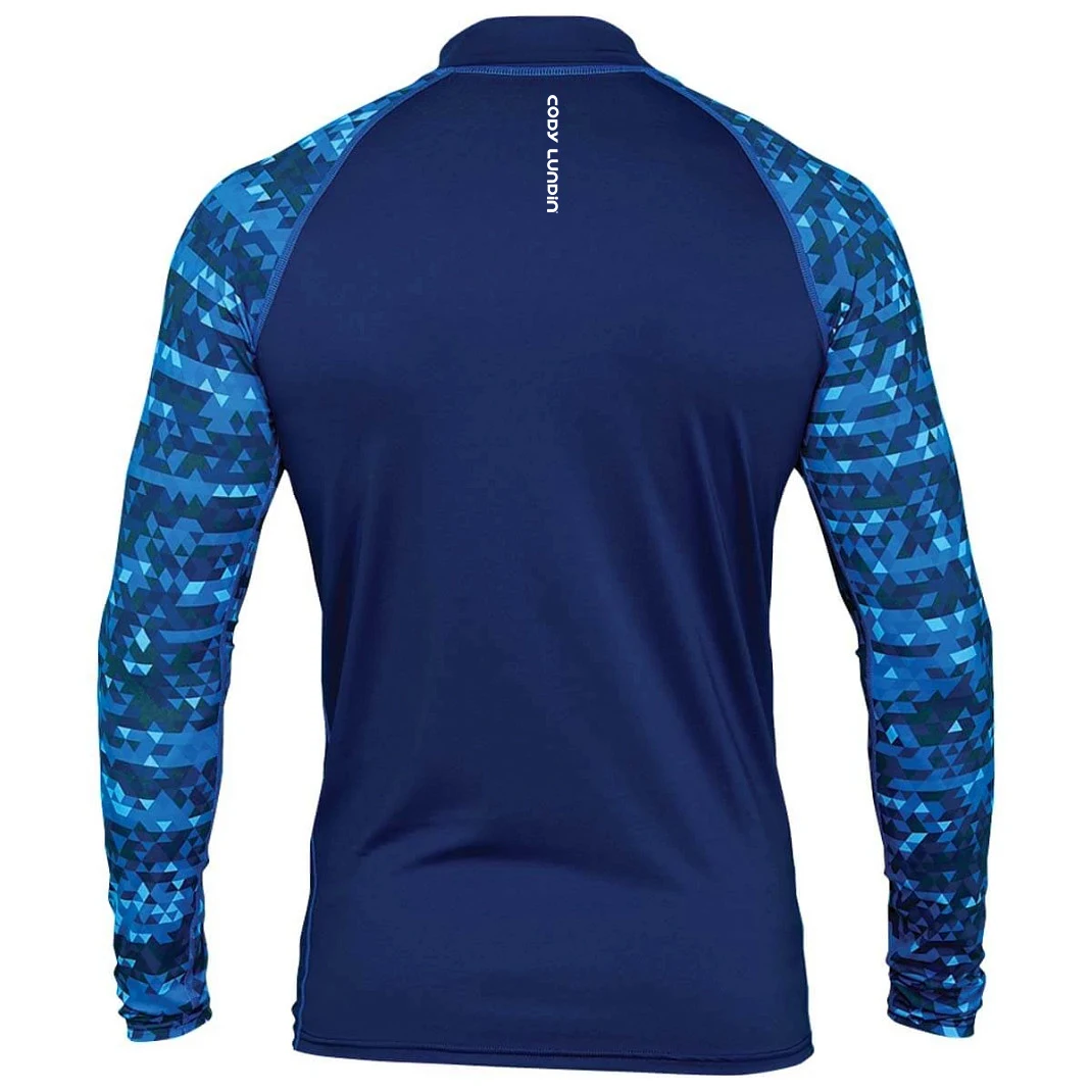 Cody lundin Men\'s Long Sleeve Shirt UPF 50+ UV Protection Sunscreen Sweatshirt for Hiking Running Workout Swim Surf Rash Gaurd