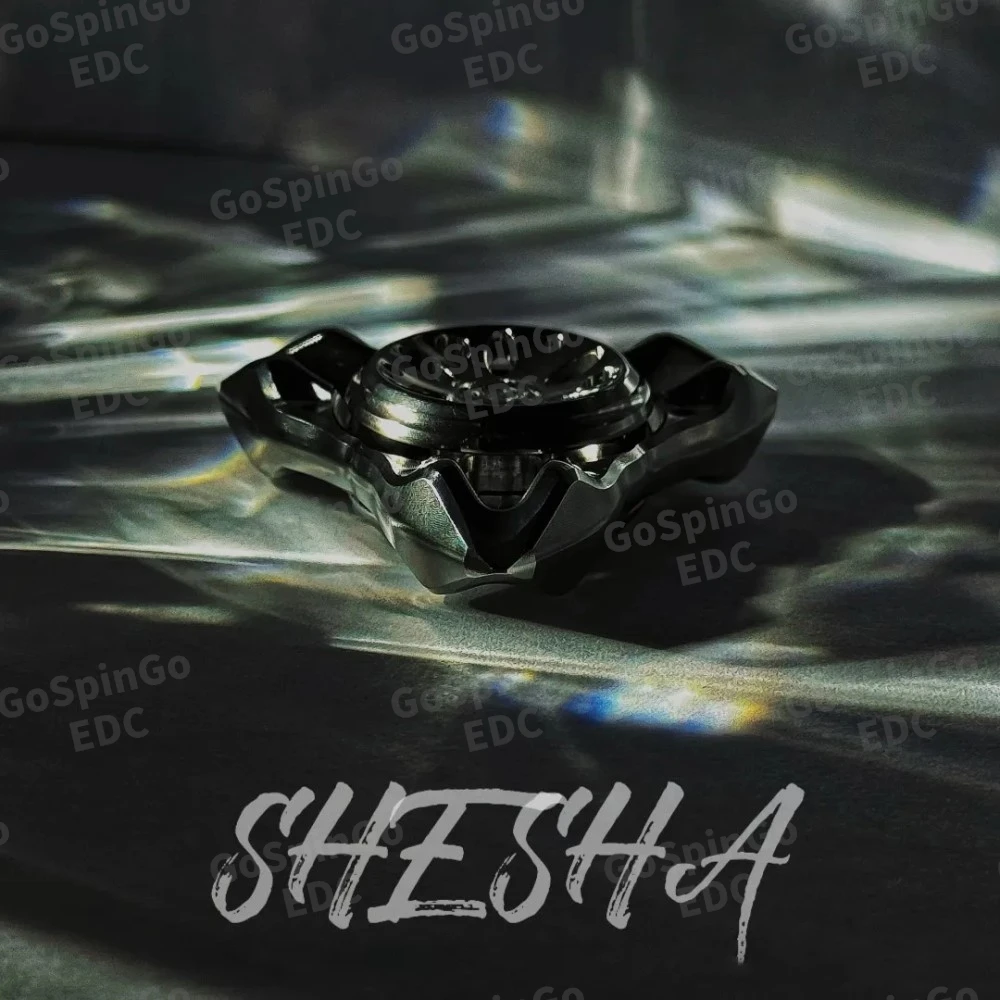 LQ EDC SHESHA تململ سبينر الفولاذ المقاوم للصدأ الزركونيوم ألعاب متململة للبالغين مكتب عمل الملحقات ثلاثة شفرات سبينر