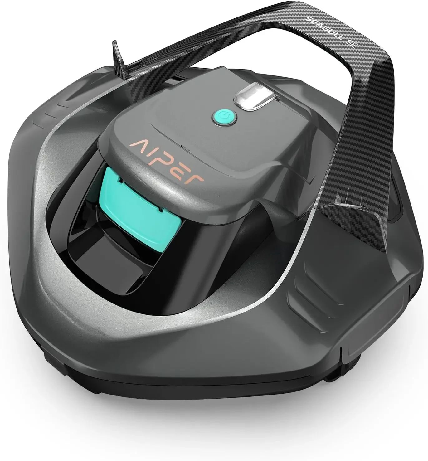 Cordless Robotic Pool Cleaner, Pool Vacuum with Dual-Drive Motors, Self-Parking Technology, Lightweight, Perfect for Above