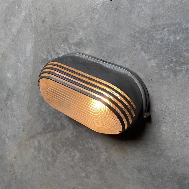 Vintage LED Wall Lamp E27 Screw Base IP55 Waterproof for Outdoor Aisle Stair Balcony Door Garden Medieval Design