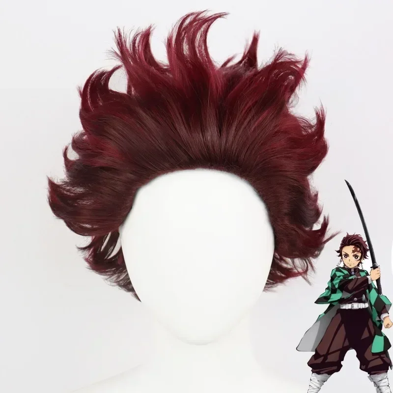 

Костюм для косплея на Хэллоуин, аниме Demon Slayer, Tanjirou Kamado Kimetsu No Yaiba, униформа кимоно для дома