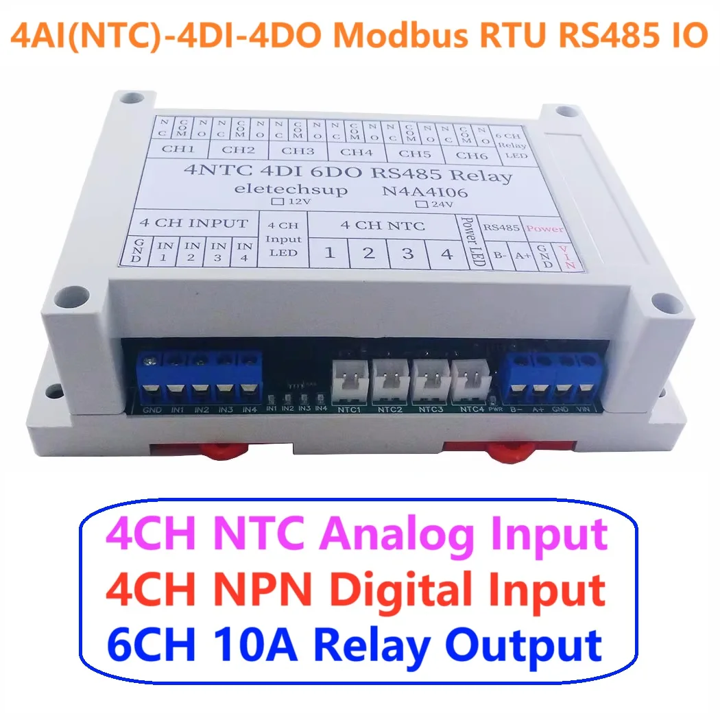 4AI-4DI-6DO Ntc Tem…