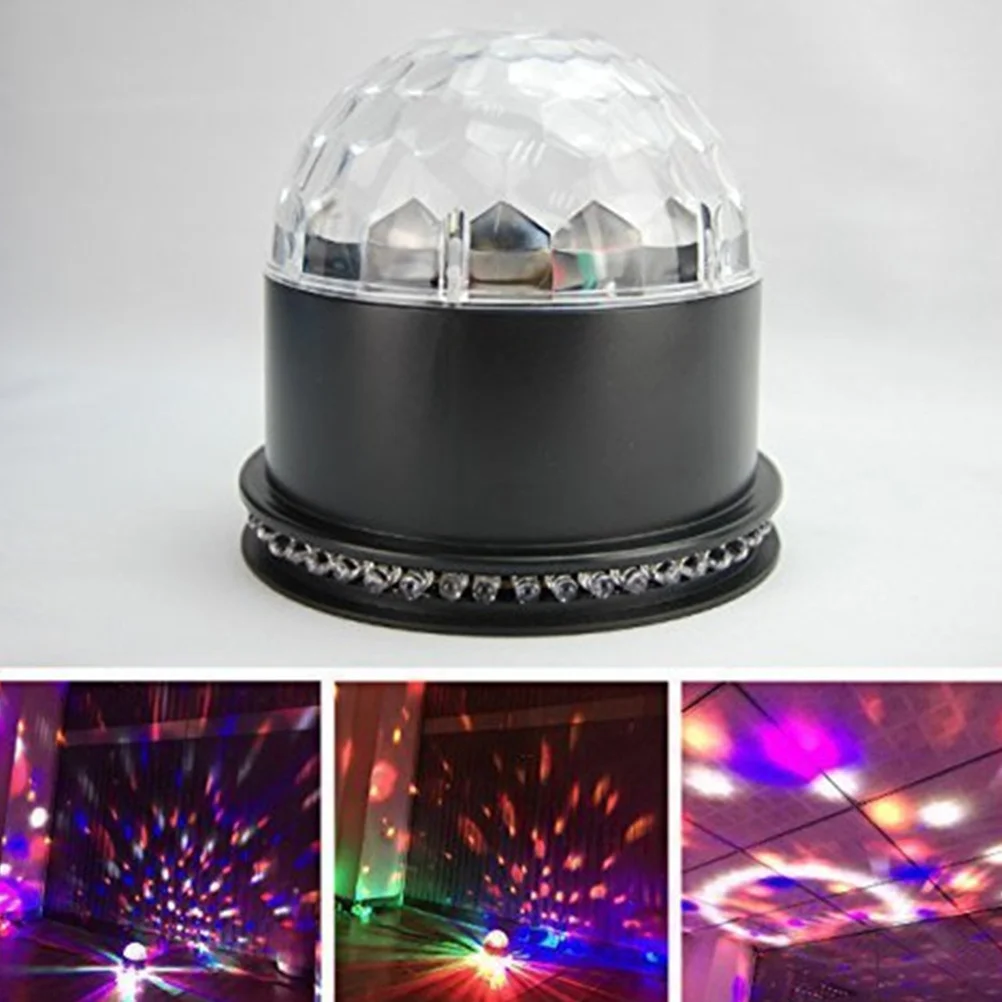 

1Pcs Stage Light LED Colorful Crystal Ball Projection Lamp Night Decoration for Party Disco Club Ktv Pub Bar Banquet