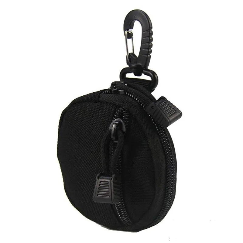 Outdoor Tactical Key Bag, Multi-Function, Fone de ouvido, USB Flash Drive, Mini Saco, Bolso Mudança de bolso, Novo