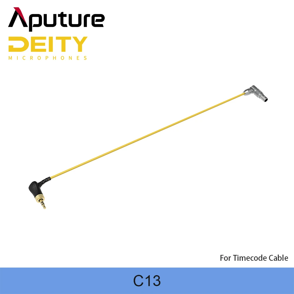 Deity C13 3.5 Locking TRS to Camera Timecode Cable