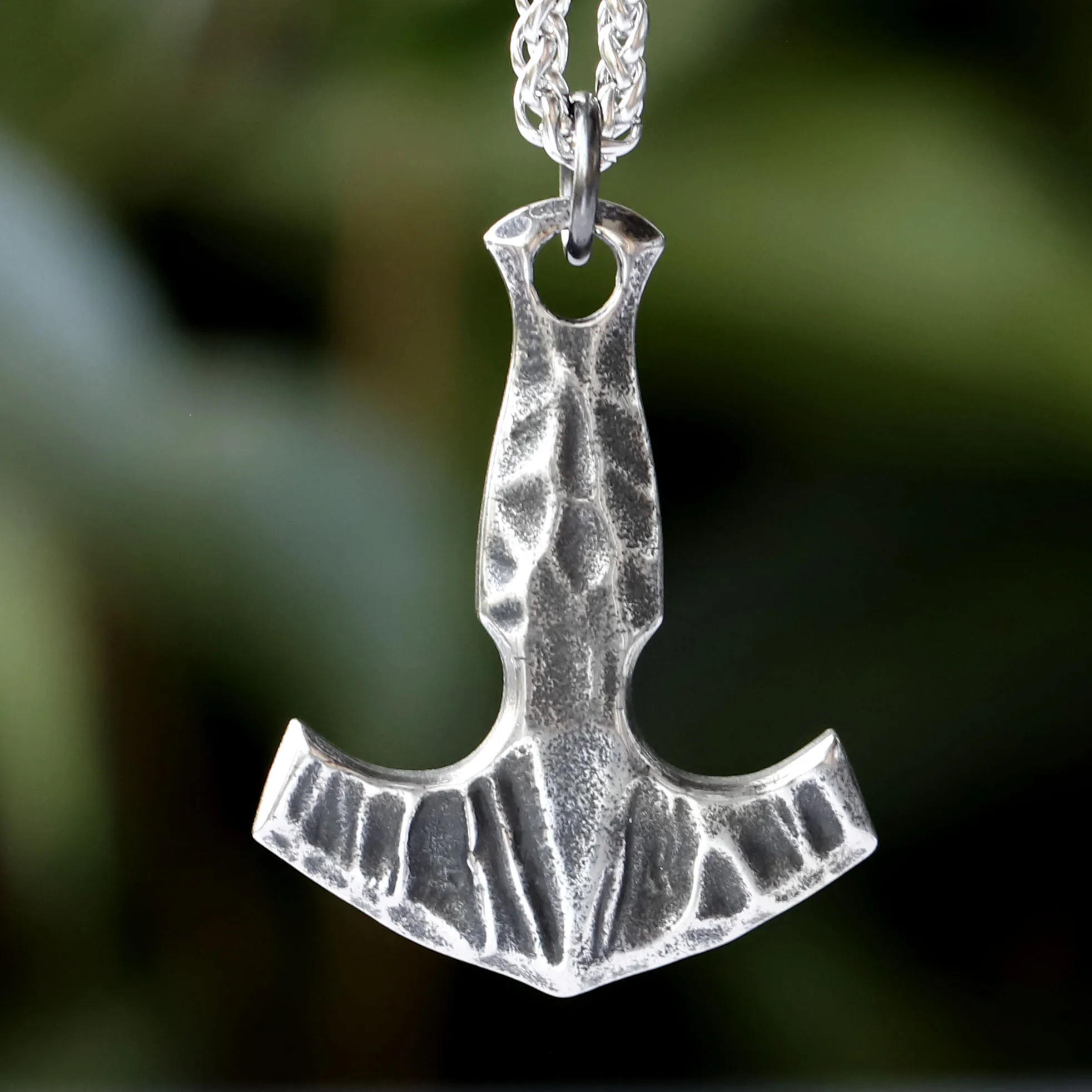 Männer Edelstahl Wikinger Anker Halskette nordischen Valknut Amulett Thor Hammer Anhänger Punk skandi navis chen Vintage Schmuck männliches Geschenk