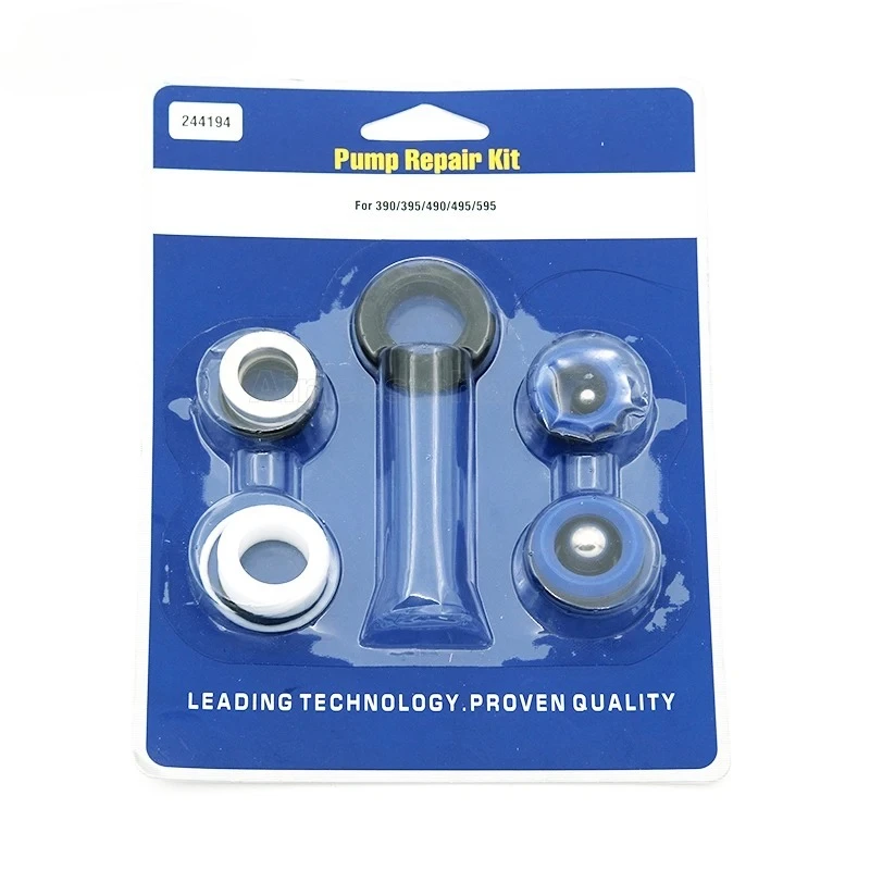 Airless Sprayer Packing Kit 244194 248212 248213 249123 Repair Kit Airless 395 695 1095 7900 Piston Pack Kit Maintance Pump Part
