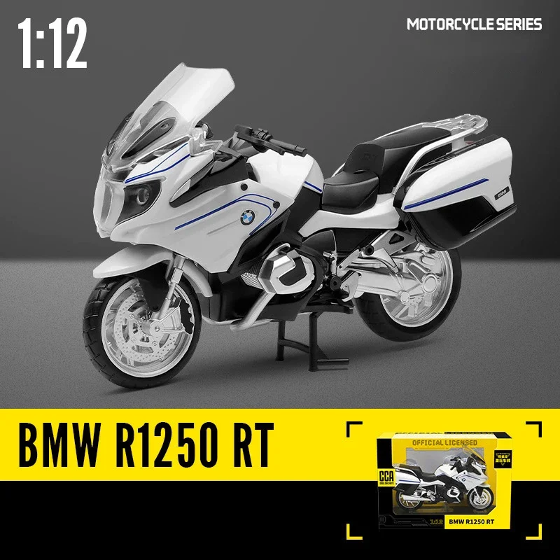 CCA 1/12 BMW R1250RT Motorcycle Model Toy Vehicle Collection Autobike Shork-Absorber Off Road Autocycle Toys CarCollect Ornament