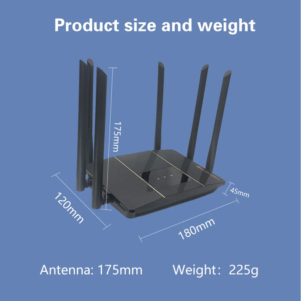 High-speed 4G CPE Modem With SIM Card Slot - 300Mbps Wireless WiFi Router Hotspot HOME ROUTER 5G Router With Sim Card New