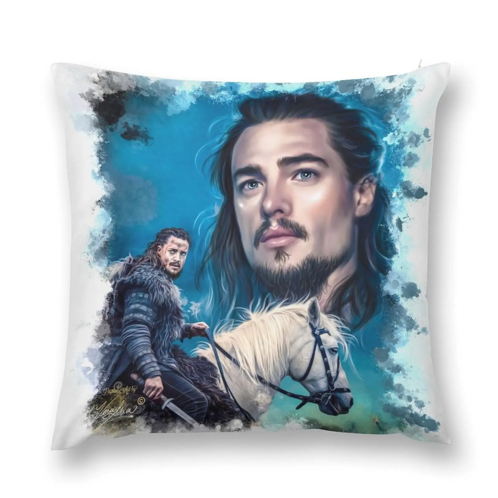 

The Last Kingdom- Uhtred of Bebbanburg Throw Pillow Christmas Covers For Cushions bed pillows Sofa Pillow Cover pillow