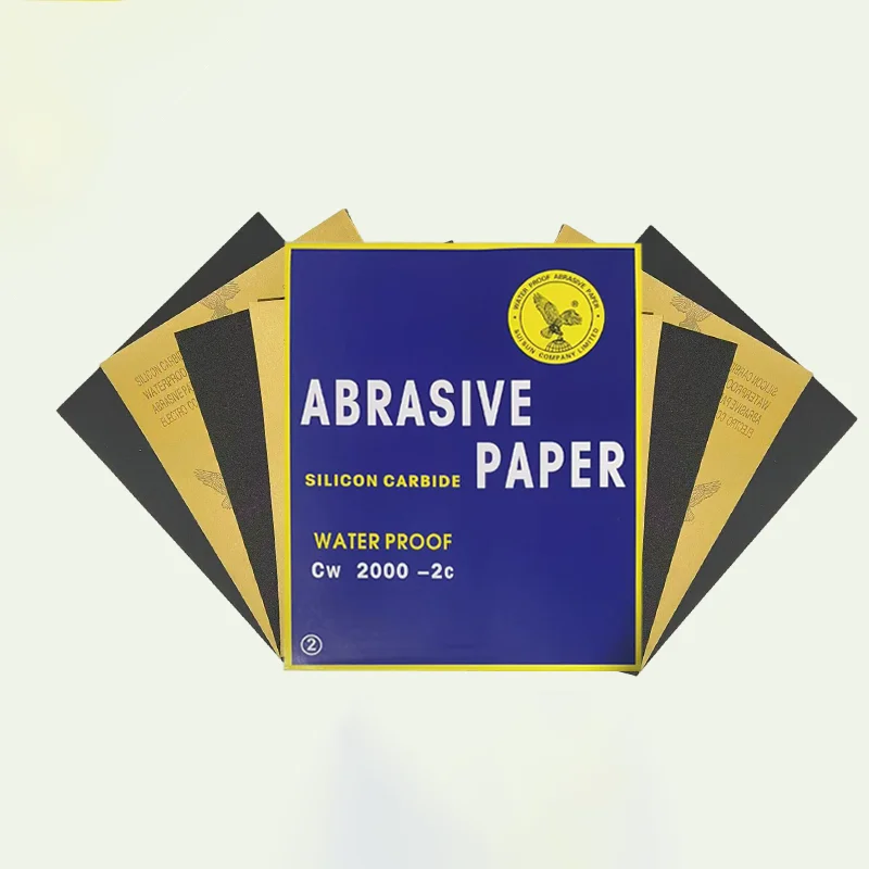 Silicon Carbide Water-Resistant Sandpaper 80~2000 Wet And Dry Dual-use Car Wood Sanding And Polishing  Grinding Tools 230x280 mm