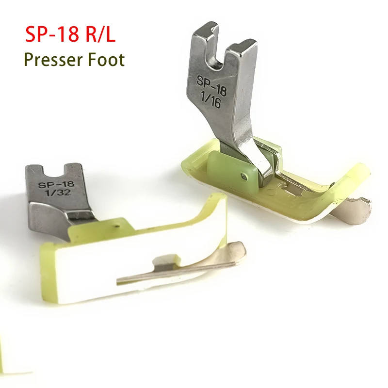 1PC Single Needle Presser Foot SP-18 Industrial Flat Sewing Machine With Knife Open Thread Tangent Left-Right Presser Foot