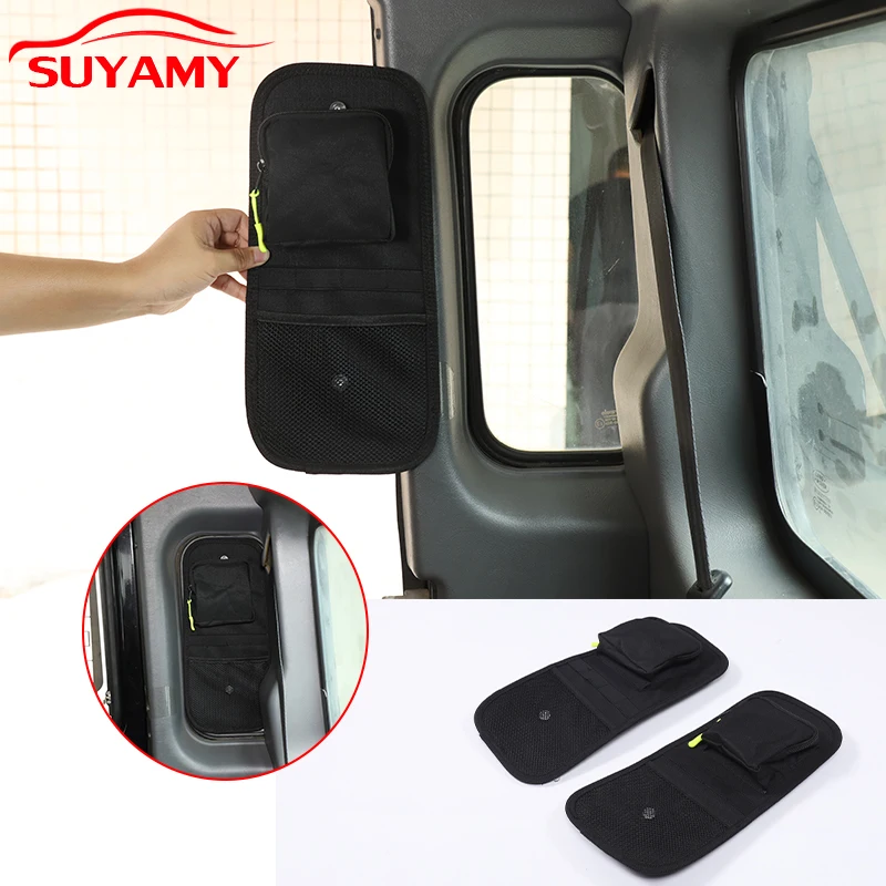 For Land Rover Defender 2004-2018 Car Side Door Window Bag Storage Bag Organizer Stowing Car Interior Accessories