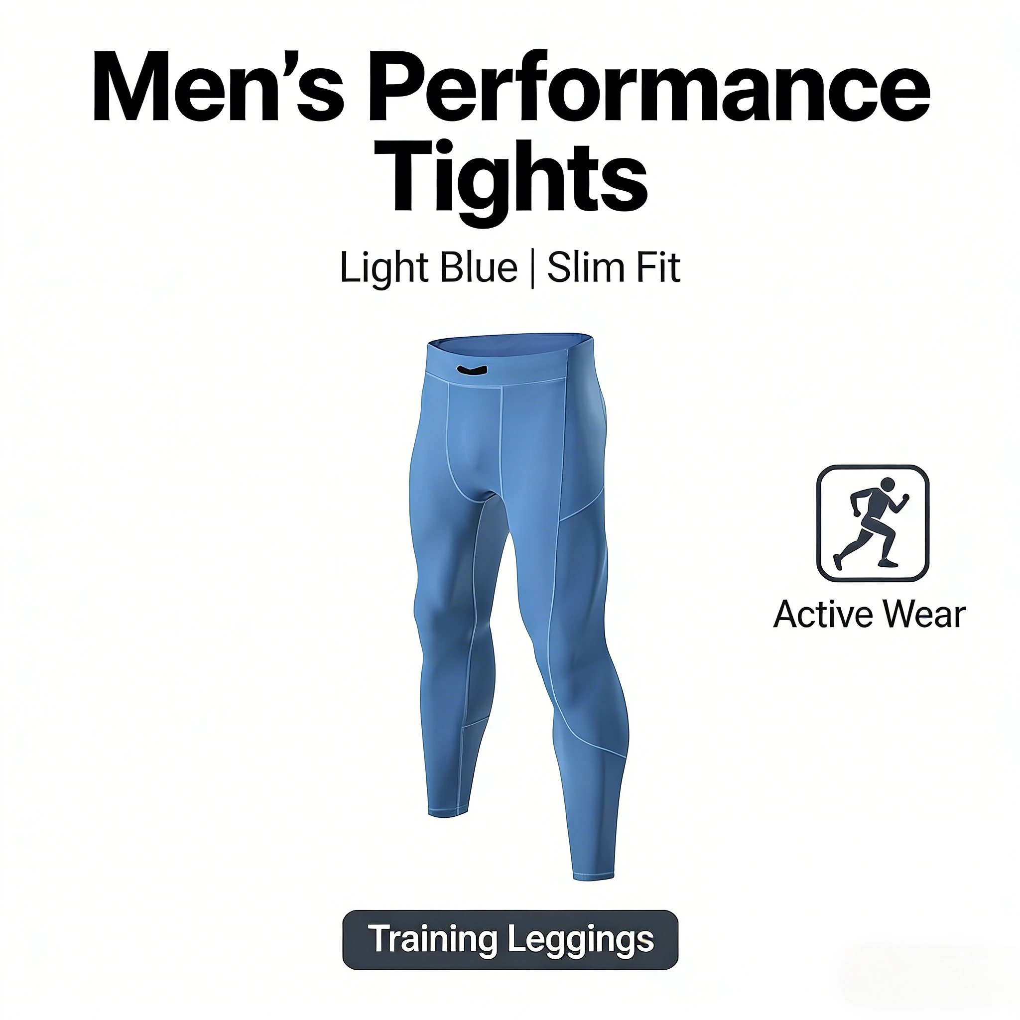 

Autumn new sports quick-drying training yoga fitness pants aerobics trousers light compression running leggings men