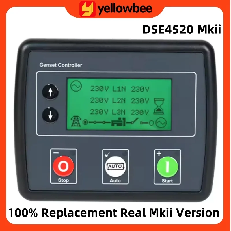 Deep Sea Generator ATS Controller Panel DSE4520 DSE 4520 MKII Auto MainsFailure Control Modules