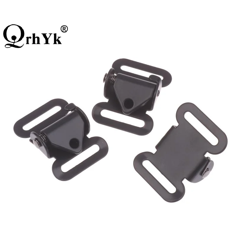 Outdoor Tactical Sling Belt Quick Release Cam Buckle Sling Buckle Spring Loaded Slide Buckle For 25MM Webbing Webbing