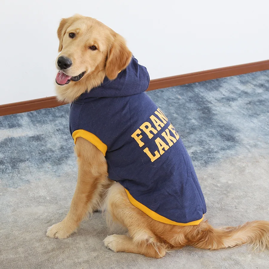 

Mutihome British Nordic Big Dog Velvet Hoodie Coat Large Dog Clothes Golden Retriever Samoyed Dog Clothes Warm Clothes Suppliers