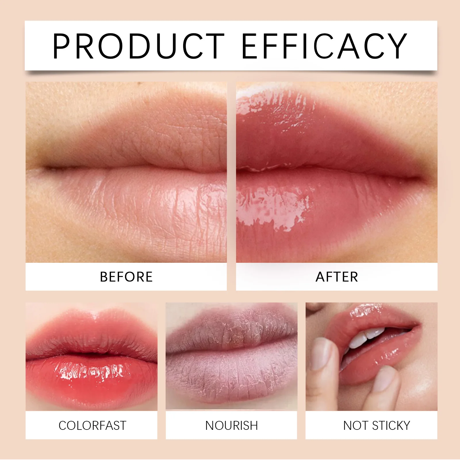 ゼフォコ ピールオフ リップティント 長持ち 色移り防止 ウォーターグロス ベタつかない 保湿 ヒアルロン酸配合 12時間持続