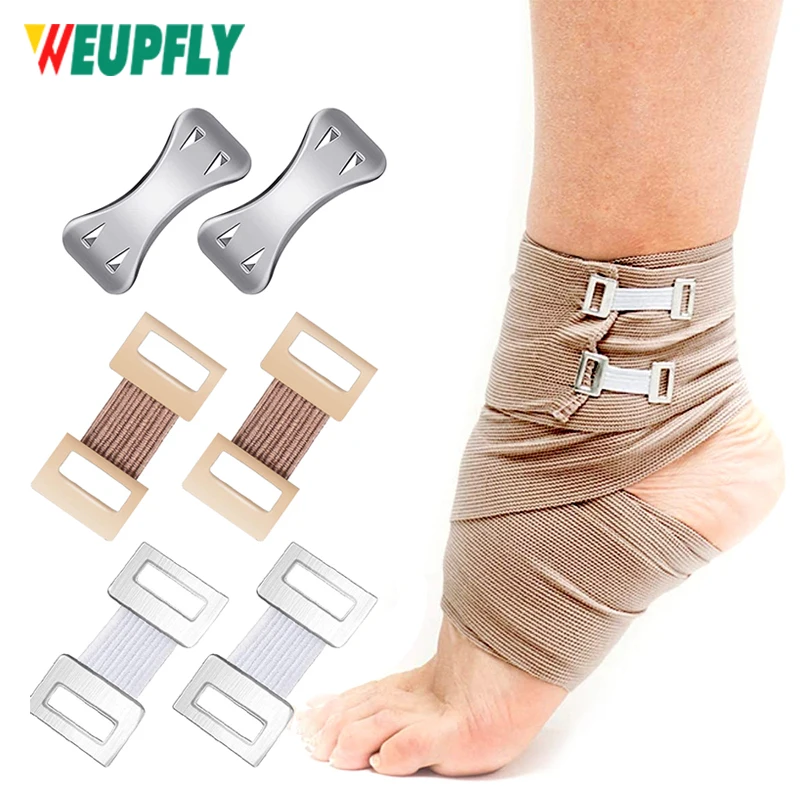 10/30Pcs/Set Bandage Clips Only Elastic Bandage Clips Bandage Wrap Clips Stretch Metal Clasps Replaceable Wrap Fastener Clips