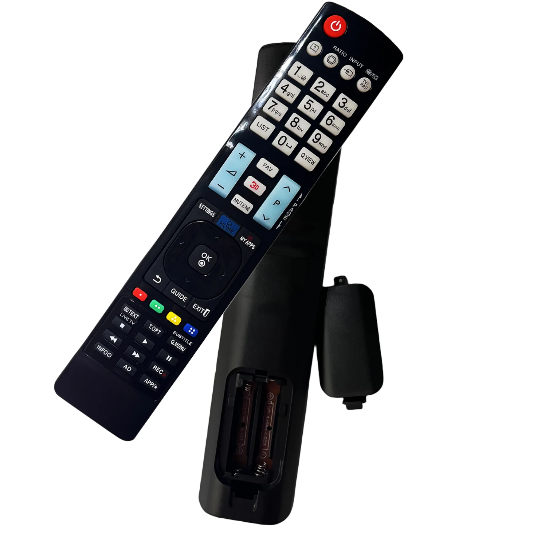 스마트 3D 플라즈마 LCD LED HDTV TV용 교체 리모컨, 47LH55-UA 22LH20D 42LH25R 42LH300C AGF7663512