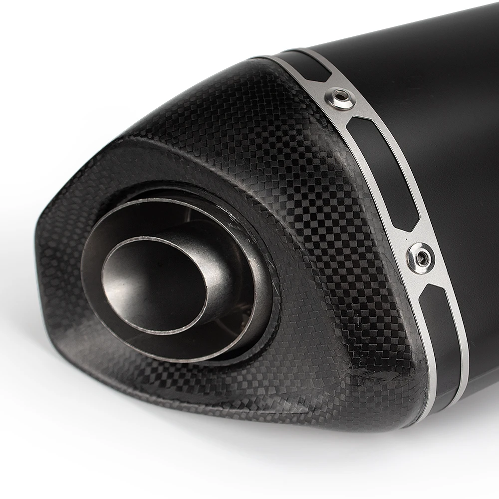For forza350 NSS350 Silp on full Motorcycle exhaust muffler system DB killer 470mm 2021-2024 - Image 5