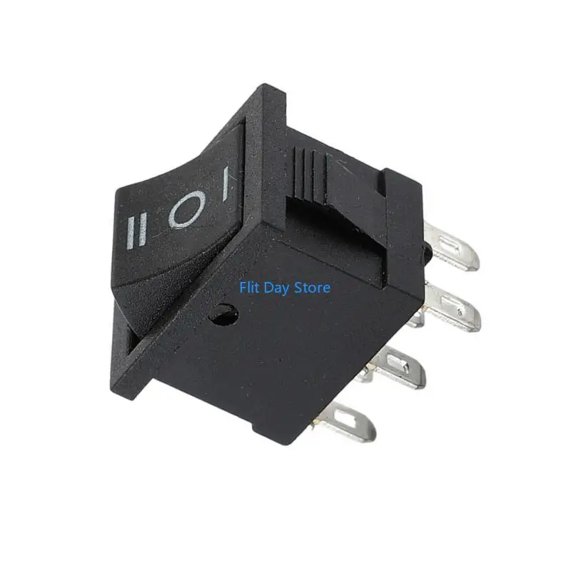 F92C 1/4/10pcs القوارب البحرية مفاتيح Rocker 6 دبوس 3 بوضع مفاتيح تبديل الروك
