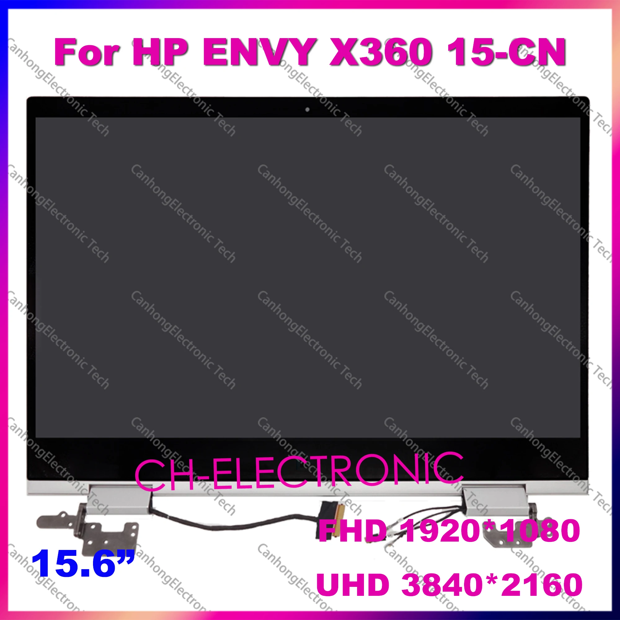 

L20114-001 15,6-дюймовый сенсорный ЖК-экран для HP Spectre X360 15-CN 15-CP 15 cn cp Панель дисплея в сборе FHD UHD 4K