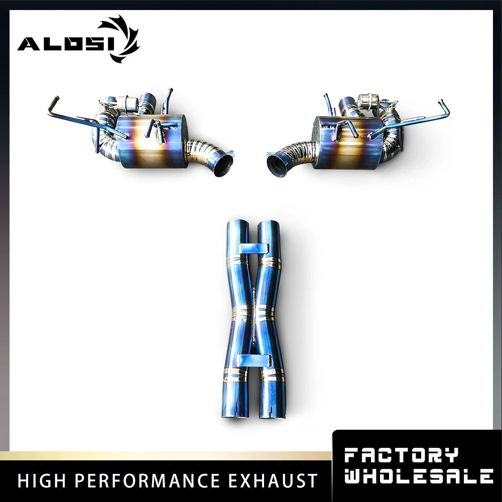 

For Ferrari F12 Berlinetta 6.3 2012 2016 Titanium Valve Switch Catback Exhaust Modified High Performance Exhaust