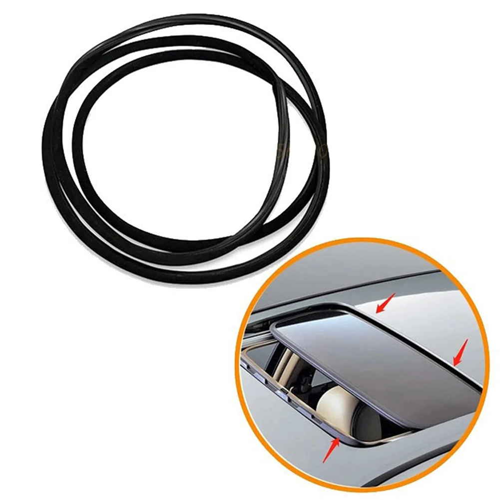 Direct Replacement Weatherstrip Seal Sunroof Glass 1pc 70205-T2A-A01 Black Plug-and-play Rubber For Accord Civic