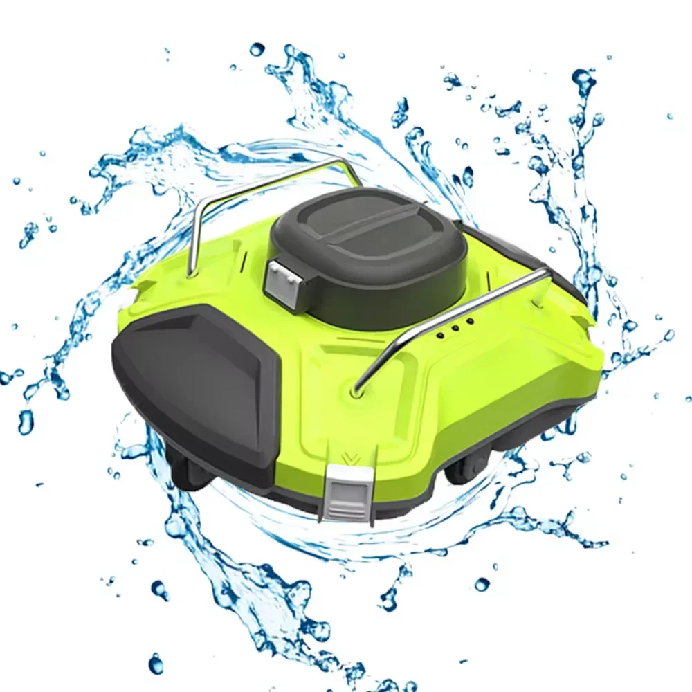 Latest Cordless Automatic Swimming Pool Cleaning Robotic Vacuum Inground Pool Vacuum Cleaner