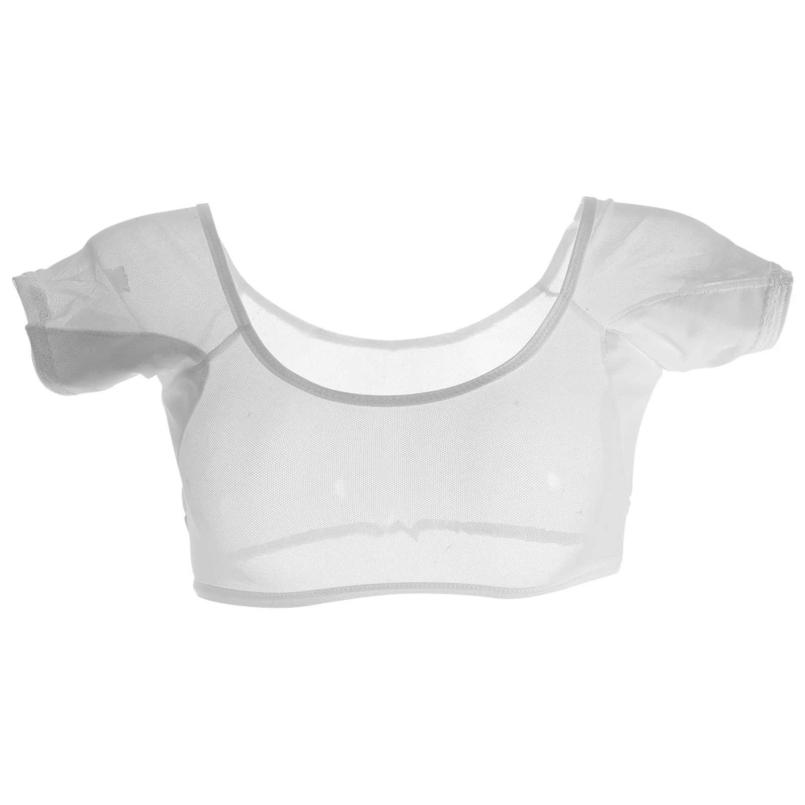 Sweatshirt While Underarm Vest Lady Sports Ladies Armpit Sweat-proof Stretch Fabric Washable Man Protector