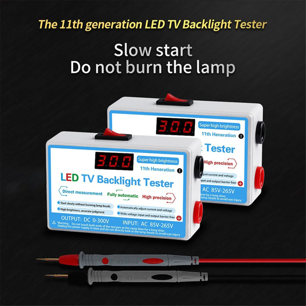 KZQ-fMultipurpose LED TV Backlight Tester LED Strips Beads Test Tool TV Repair Equipment for LED Backlight Tester-EU