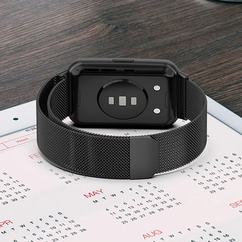 Cinturino Milanese per Huawei Watch FIT Strap smart Magnetic Loop bracciale in metallo in acciaio inossidabile per Huawei Watch fit 2 accessori