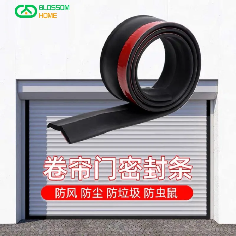 Roller Shutter Door Sealing Strip Flip Door Bottom Seal Rubber Block Anti-rat Seal Waterproof Garage Shutter Door Bottom Seal