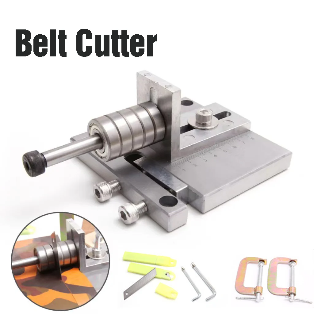 

DIY Handmade Leather Strip Cutting Machine Strip Rope Belt Cutter Leather Cutting Tool Professional Leather Strap Cutter Machine