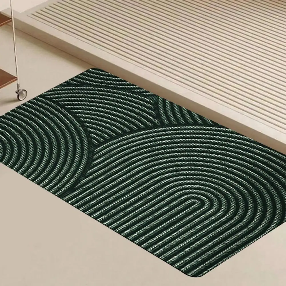 Bathroom Floor Mat Quick Water-Absorbent Quick-Drying Anti-slip Bath Mat Entrance Door Bedroom Rug Sink Kitchen Carpet 40x60cm