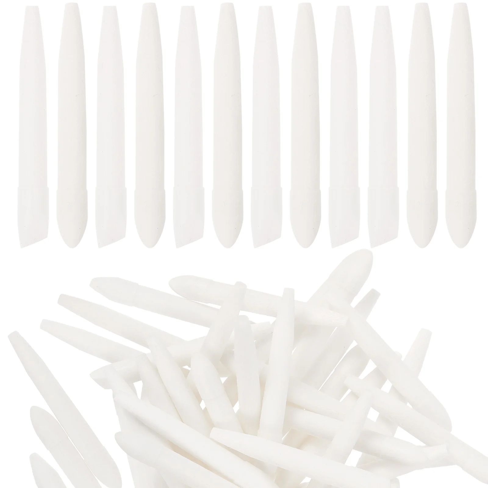 40pcs Replacement Paint Points Pen Nibs Refillable Practical Marking Pen Tips For Students Portable Oil