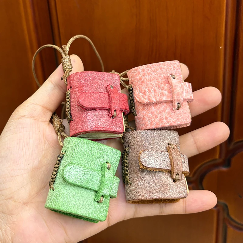 

Мини-сумка для блокнота из коровьей кожи, очаровательная сумка для блокнота, сумка с подвеской для женщин, изысканная сумка-планировщик, аксессуары