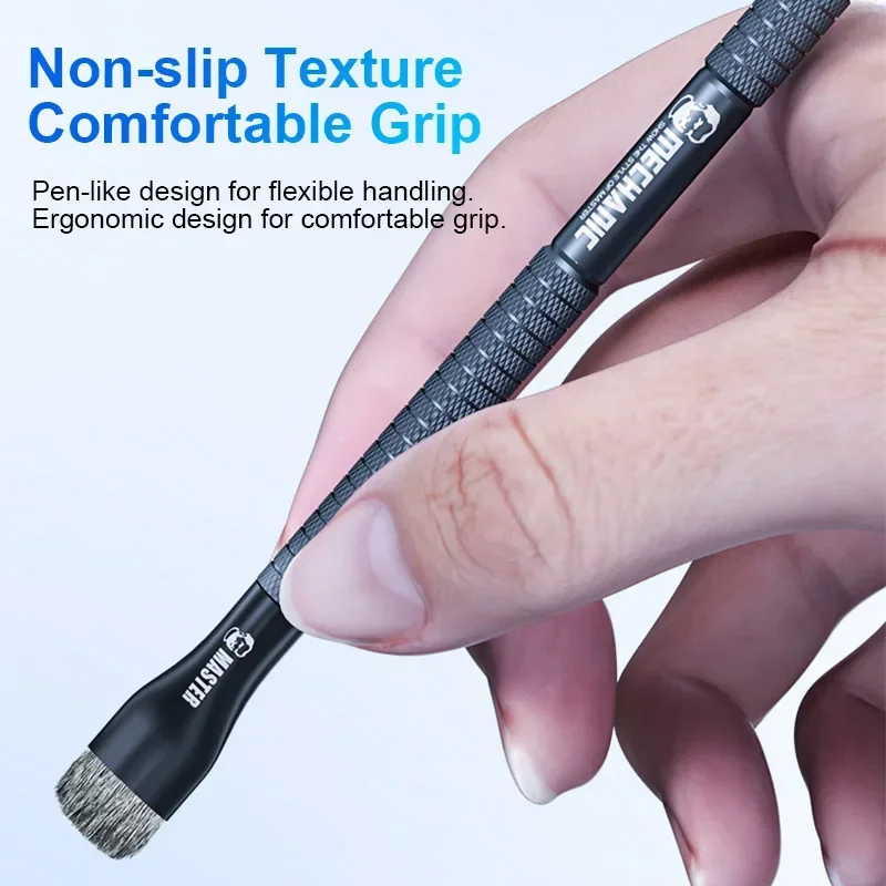 NEW Version MECHANIC Double-head Degumming Brush Multifunctional Cellphone Motherboard PCB Board IC Pad Glue Removal Brush