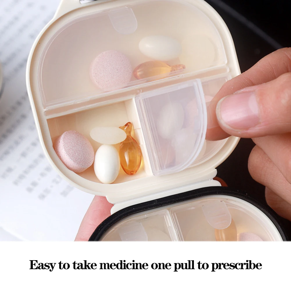 7-Days Pills Medicine Storage Box Weekly Tablet Holder Storage Organizer Container Case Pill Box Splitters Pill Case Organizer