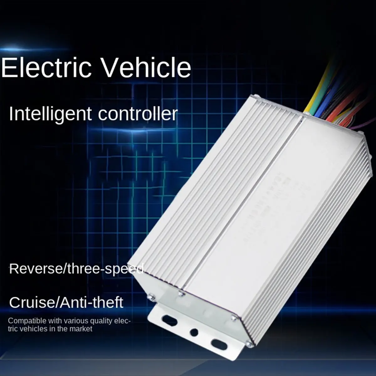 

(X07A) 36V/48V 350W Brushless Motor Controller for Electric Bike Scooter