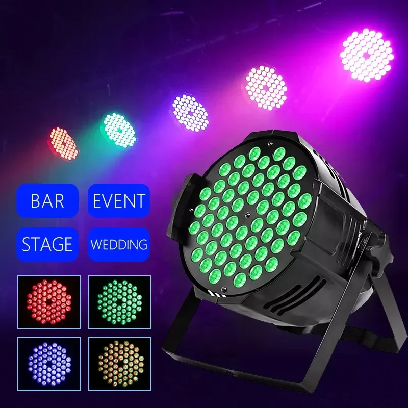 

Stage Battery Uplights Led Par Lights for Sale Wireless Dj Bar Waterproof 9pcs 18w 6in1 Leds 6/10CH DMX Channels TOP Dance 50000