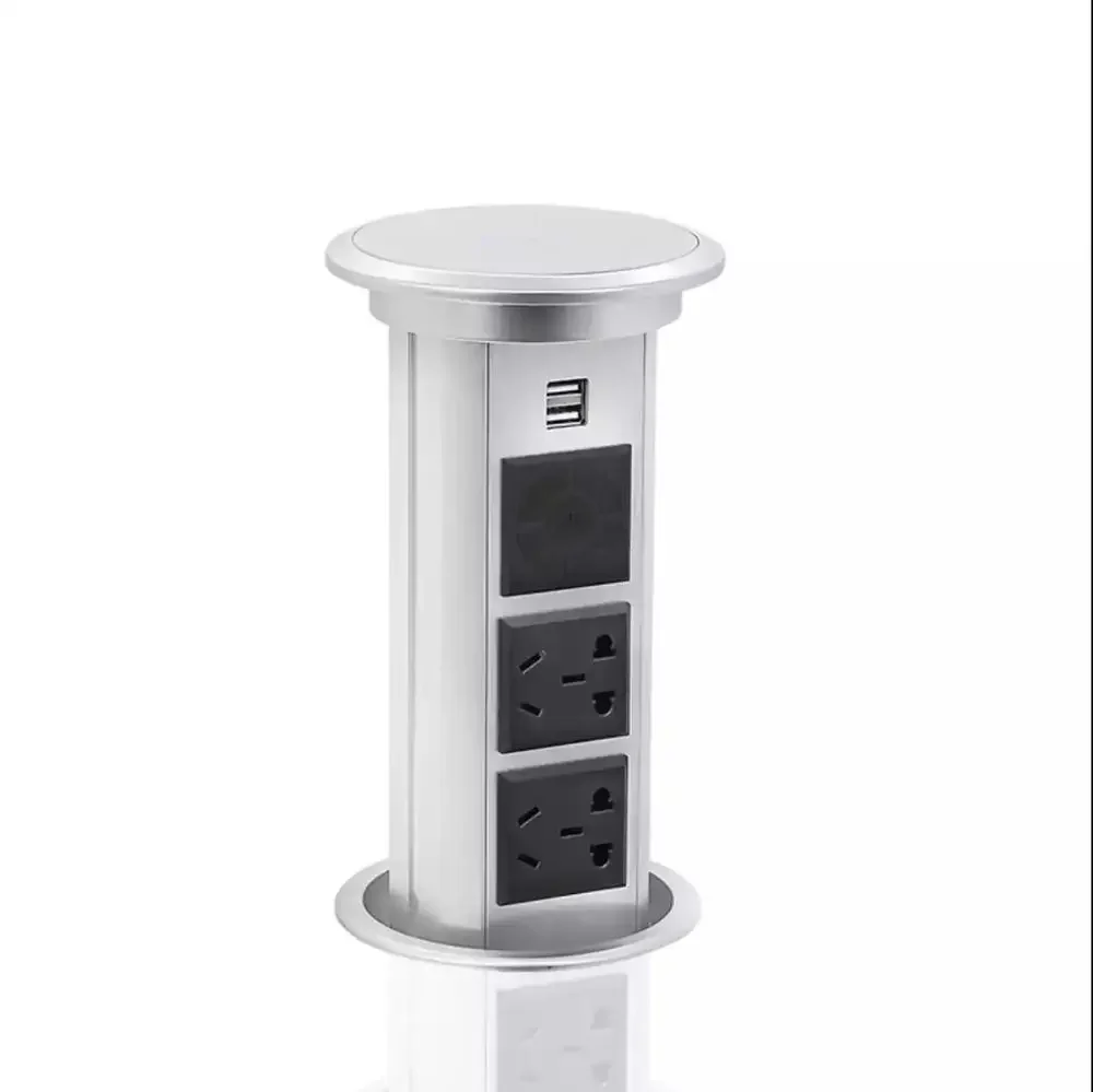 

Motorized pop up socket kitchen worktop sockets pop up plugs for kitchens