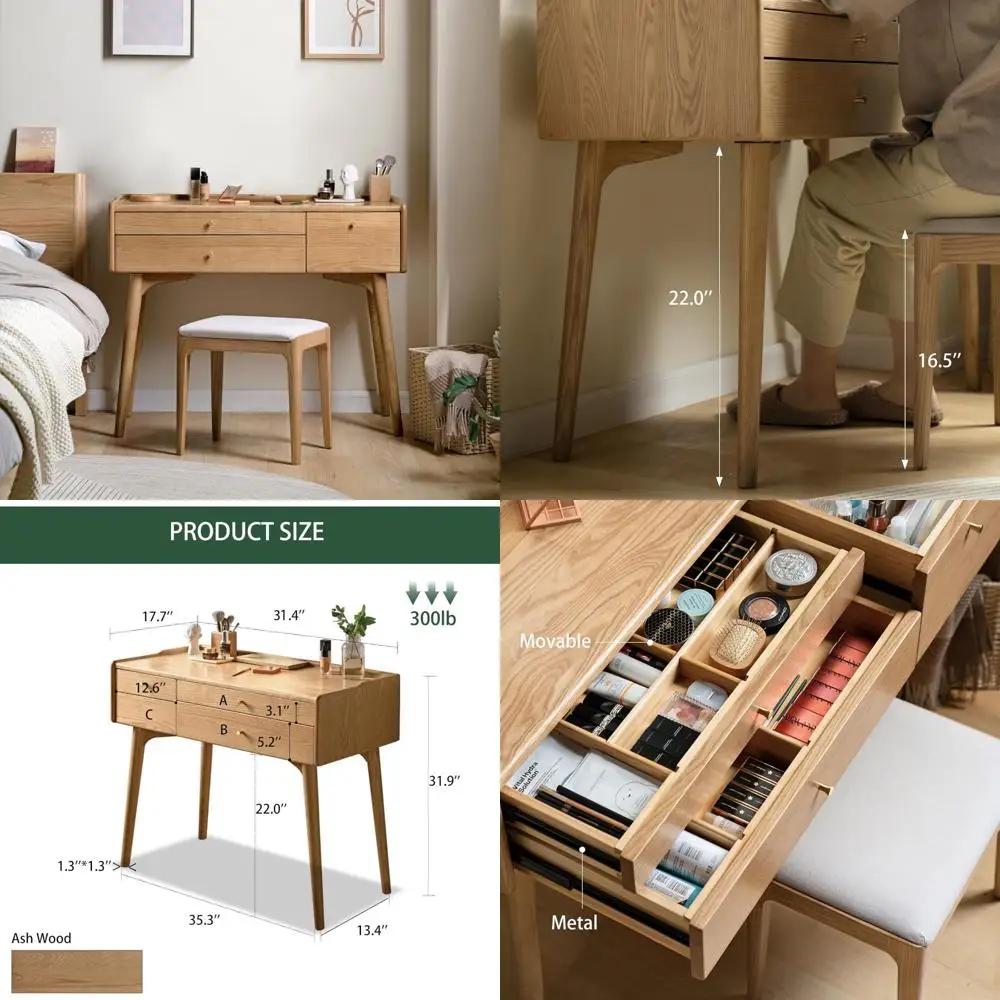 Small Vanity Desk, …