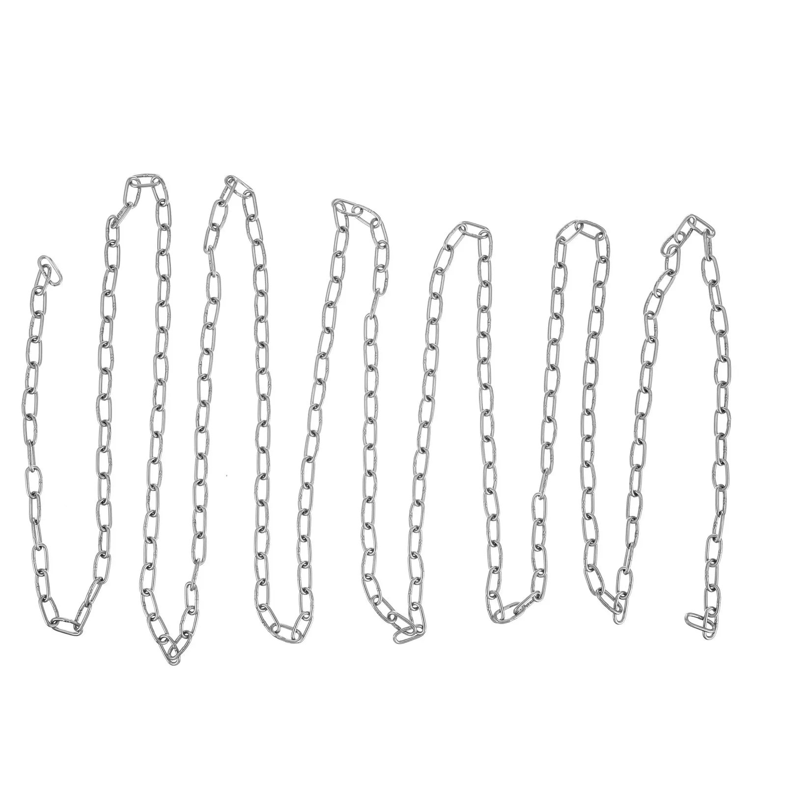 

3 Meters Stainless Steel Chain 304 Anti-Rust Hanging Chain For Chandelier Lamp Fixture Outdoor Indoor Decoration Long
