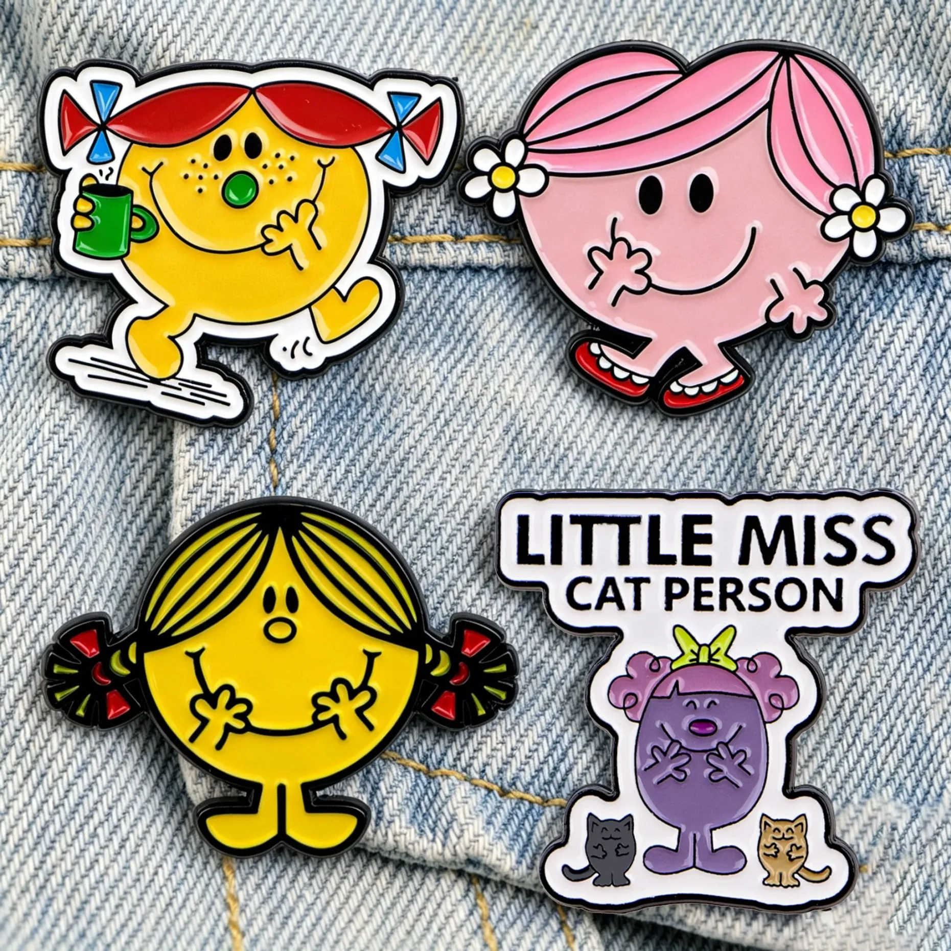 Cartoon-Charakter Emaille-Anstecknadeln: Niedliche Katzen-Brosche als Dekoration für Jeansjacken, Rucksäcke, Hüte – Perfekt für Fans und Sammler, als Modeschmuck-Geschenk