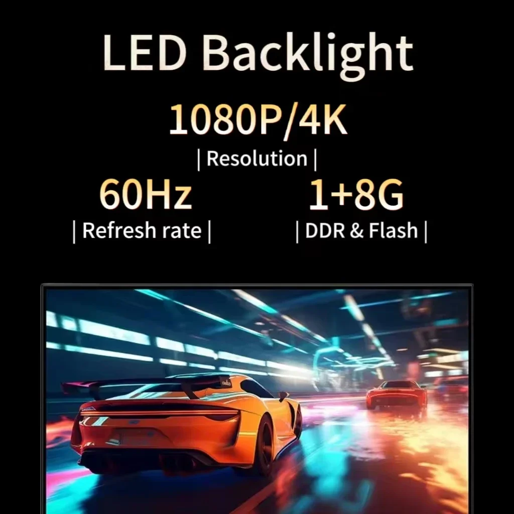 تلفزيون ذكي 65 75 85 100 بوصة أمامي مزدوج زجاجي عالي الجودة 65 بوصة رفيع 4k تلفزيون LED عالي الدقة