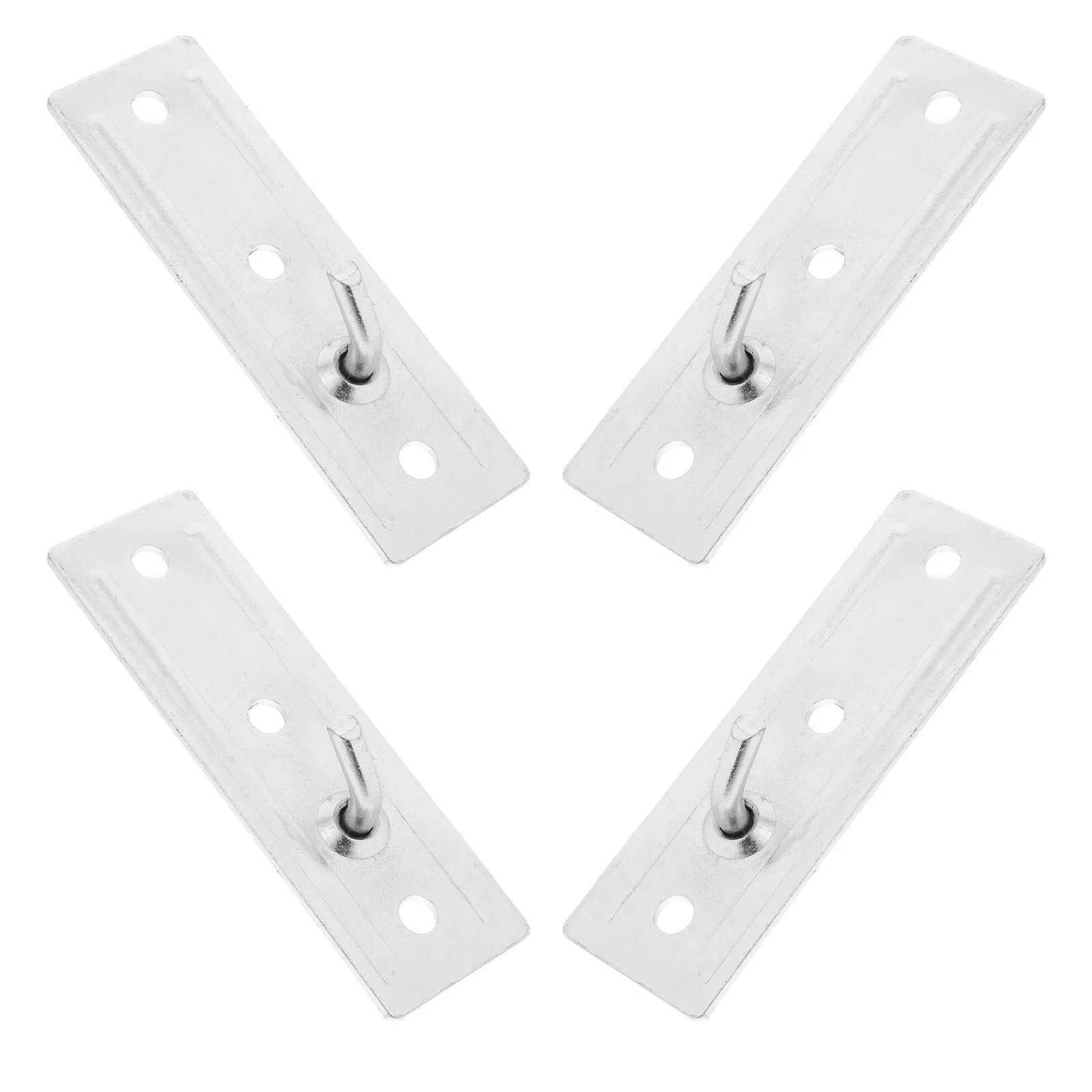 4Pcs Water Heater Hanging Bracket Heavy Duty Metal Support Fixture Hollow Wall Mounting Bracket High Load Capacity Stable
