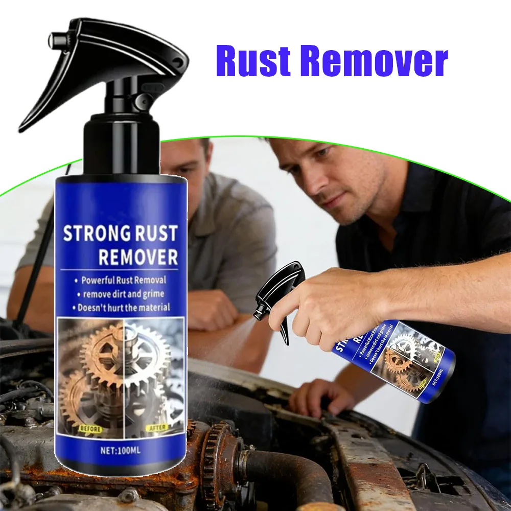 Household Rust Removal Magic Artifact Maintenance Cleaning Tool Iron Powder Rust Remover for Car Iron Pot and Auto Care